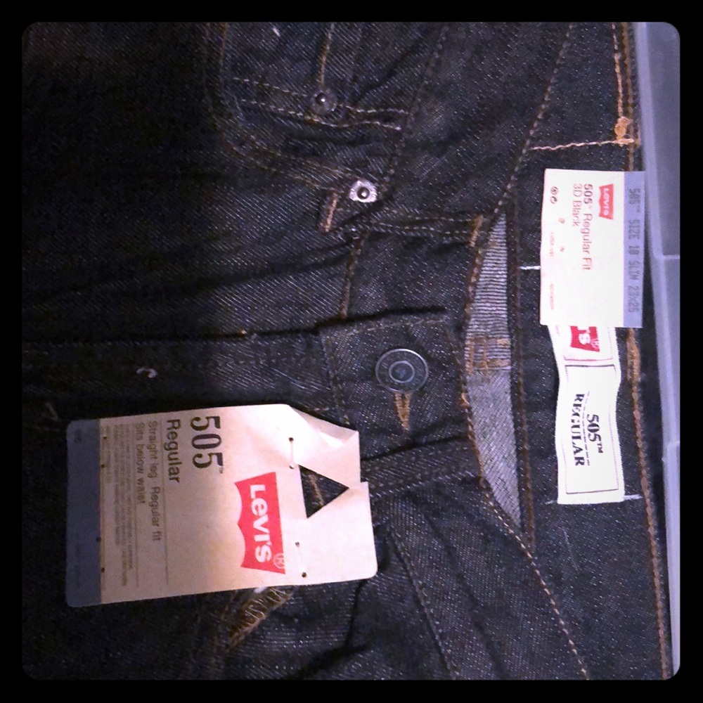 Levis 505 slim straight leg